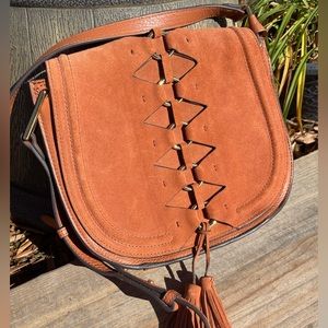 Vince Camuto Crossover saddle bag